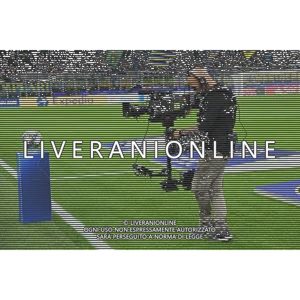 Milano 23-10-2019 Stadio Giuseppe Meazza - San Siro UEFA Champions League - fase a gironi 3° giornata gruppo F Inter vs Borussia Dortmund nella foto riprese TV diritti televisivi partite di calcio foto Roberto Garavaglia - ag. Aldo Liverani sas