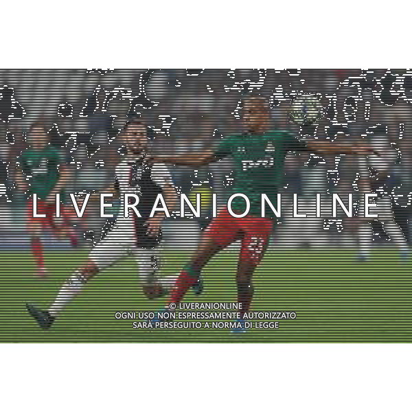Torino 22.10.2019 Stadio Allianz Stadium Juventus vs Lokomotiv Mosca Gruppo D Giornata 3 di 6 ©Falzone/Agenzia Aldo Liverani Nella foto : Joao Màrio-Miralem Pjanic