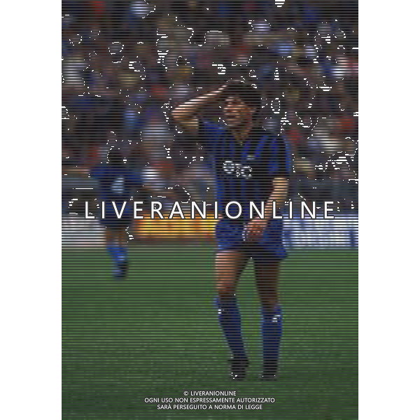 RETROSPETTIVA PAOLO BALDIERI CALCIATORE NELLA FOTO PAOLO BALDIERI CON LA MAGLIA DEL PISA CALCIO AG ALDO LIVERANI SAS
