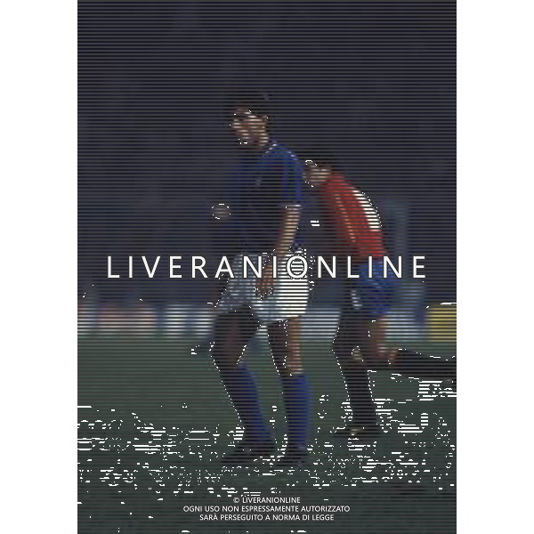 RETROSPETTIVA PAOLO BALDIERI CALCIATORE NELLA FOTO PAOLO BALDIERI AG ALDO LIVERANI SAS