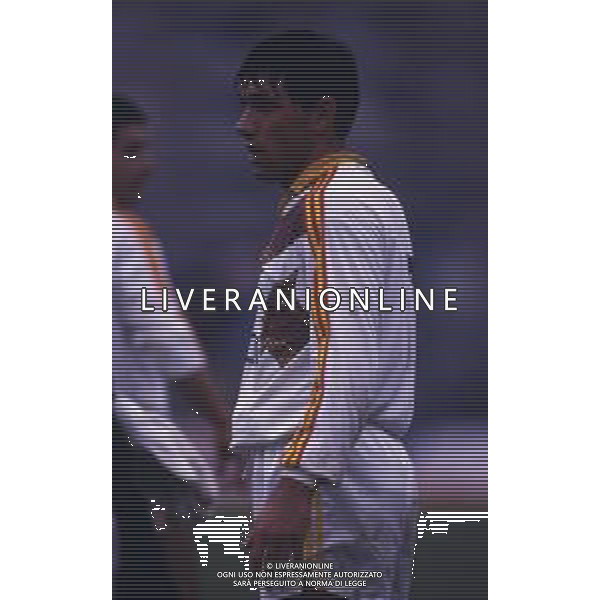 RETROSPETTIVA PAOLO BALDIERI CALCIATORE NELLA FOTO PAOLO BALDIERI CON LA MAGLIA DEL LECCE CALCIO AG ALDO LIVERANI SAS