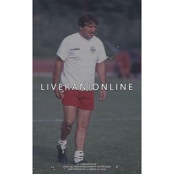 RETROSPETTIVA ADRIANO FEDELE CALCIATORE E ALLENATORE NELLA FOTO ADRIANO FEDELE ALLENATORE UDINESE CALCIO AG ALDO LIVERANI SAS