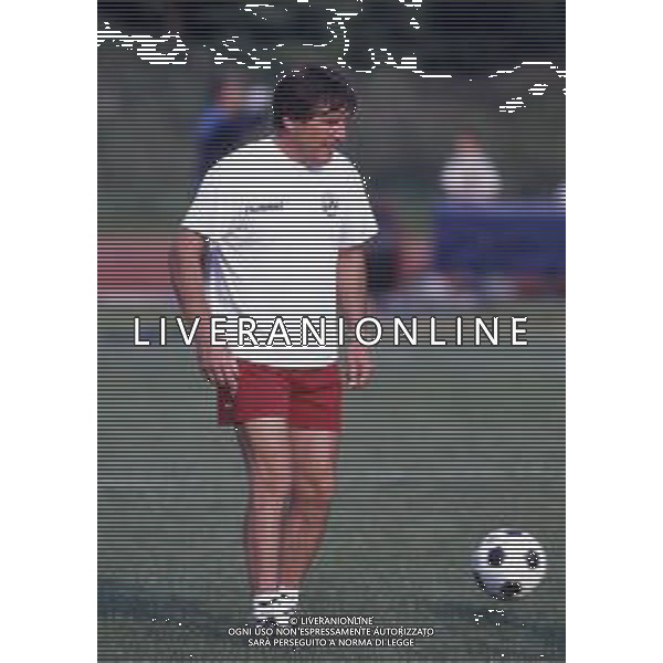 RETROSPETTIVA ADRIANO FEDELE CALCIATORE E ALLENATORE NELLA FOTO ADRIANO FEDELE AG ALDO LIVERANI SAS