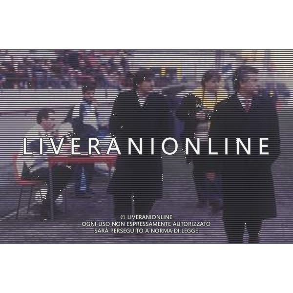 RETROSPETTIVA ADRIANO FEDELE CALCIATORE E ALLENATORE NELLA FOTO ADRIANO FEDELE ALLENATORE UDINESE CALCIO AG ALDO LIVERANI SAS