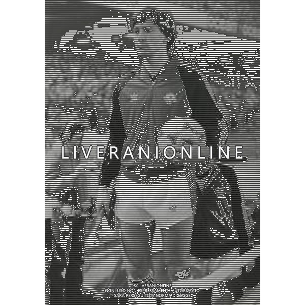 RETROSPETTIVA BRIAN ROBSON CALCIATORE NELLA FOTO BRIAN ROBSON CON LA MAGLIA DEL MANCHESTER UNITED AG ALDO LIVERANI SAS