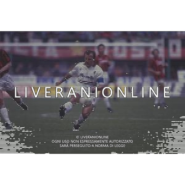 RETROSPETTIVA VILLA MATTEO CALCIATORE NELLA FOTO VILLA MATTEO CON LA MAGLIA DEL BOLOGNA CALCIO AG ALDO LIVERANI SAS
