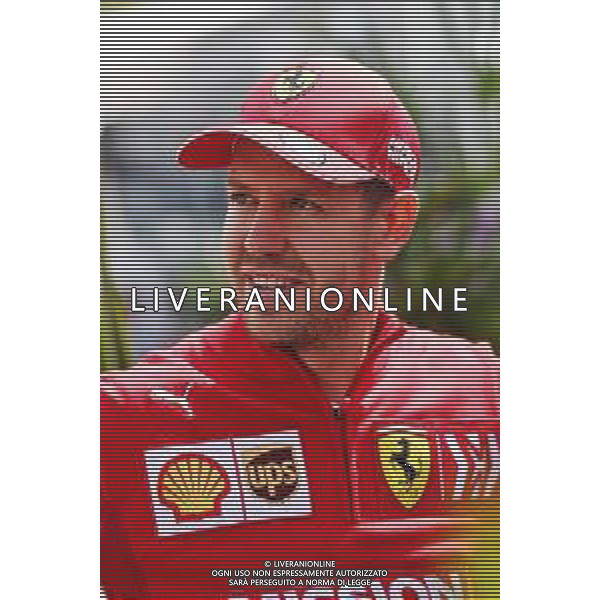 Sebastian Vettel (GER) Ferrari. 24.10.2019. Formula 1 World Championship, Rd 18, Mexican Grand Prix, Mexico City, Mexico, Preparation Day. AG ALDO LIVERANI SAS-ONLY ITALY