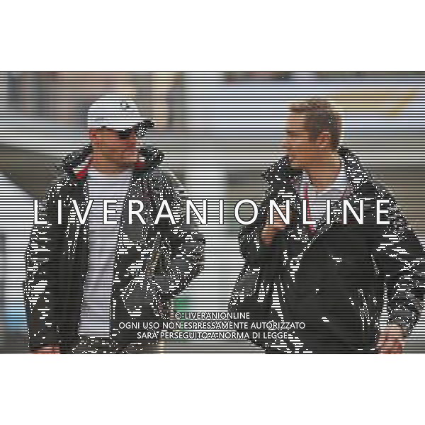 Valtteri Bottas (FIN) Mercedes AMG F1 with Antti Vierula (FIN) Personal Trainer. 25.10.2019. Formula 1 World Championship, Rd 18, Mexican Grand Prix, Mexico City, Mexico, Practice Day. ©/AGENZIA ALDO LIVERANI Sas - ITALY ONLY EDITORIAL USE ONLY - GP F1 MESSICO PROVE LIBERE CITTA\' DEL MESSICO 25.10.2019