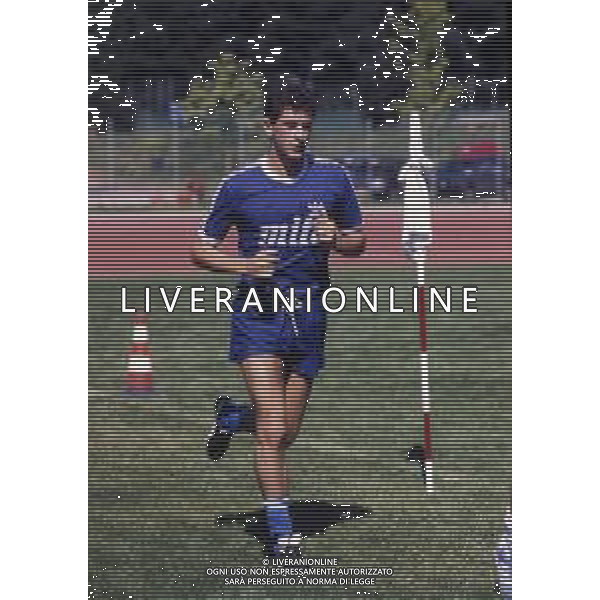 RETROSPETTIVA SALVATORE GIUNTA CALCIATORE NELLA FOTO SALVATORE GIUNTA AG ALDO LIVERANI SAS