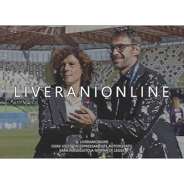 Finale Supercoppa Italiana Femminile - Juventus vs Fiorentina 27/10/2019 nella foto: Rita Guarino(Juventus) Antonio Cincotta(Fiorentina) ©Claudio Zamagni/Agenzia Aldo Liverani Rita Guarino(Juventus) Antonio Cincotta(Fiorentina) during Final Italian Supercup womans match between Juventus and Fiorentina at Orogel Dino Manuzzi Stadium on October 27 2019 photo credit by Claudio Zamagni/Aldo Liverani Photo Agency