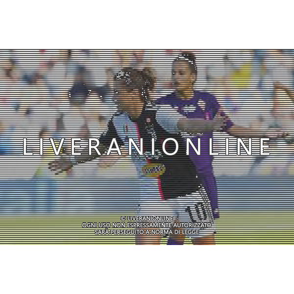 Finale Supercoppa Italiana Femminile - Juventus vs Fiorentina 27/10/2019 nella foto: Esultanza Cristiana Girelli(Juventus) dopo il goal ©Claudio Zamagni/Agenzia Aldo Liverani Cristiana Girelli(Juventus) celebrates after scoring a goal during Final Italian Supercup womans match between Juventus and Fiorentina at Orogel Dino Manuzzi Stadium on October 27 2019 photo credit by Claudio Zamagni/Aldo Liverani Photo Agency