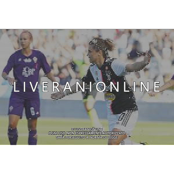 Finale Supercoppa Italiana Femminile - Juventus vs Fiorentina 27/10/2019 nella foto: Esultanza Cristiana Girelli(Juventus) dopo il goal ©Claudio Zamagni/Agenzia Aldo Liverani Cristiana Girelli(Juventus) celebrates after scoring a goal during Final Italian Supercup womans match between Juventus and Fiorentina at Orogel Dino Manuzzi Stadium on October 27 2019 photo credit by Claudio Zamagni/Aldo Liverani Photo Agency