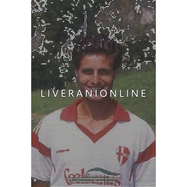 RETROSPETTIVA VALIGI CLAUDIO CALCIATORE NELLA FOTO CLAUDIO VALIGI CON LA MAGLIA DEL PADOVA CALCIO AG ALDO LIVERANI SAS