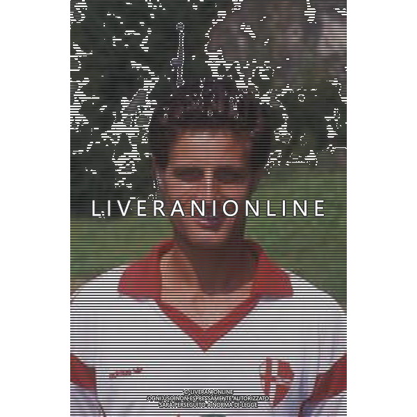 RETROSPETTIVA VALIGI CLAUDIO CALCIATORE NELLA FOTO CLAUDIO VALIGI CON LA MAGLIA DEL PADOVA CALCIO AG ALDO LIVERANI SAS