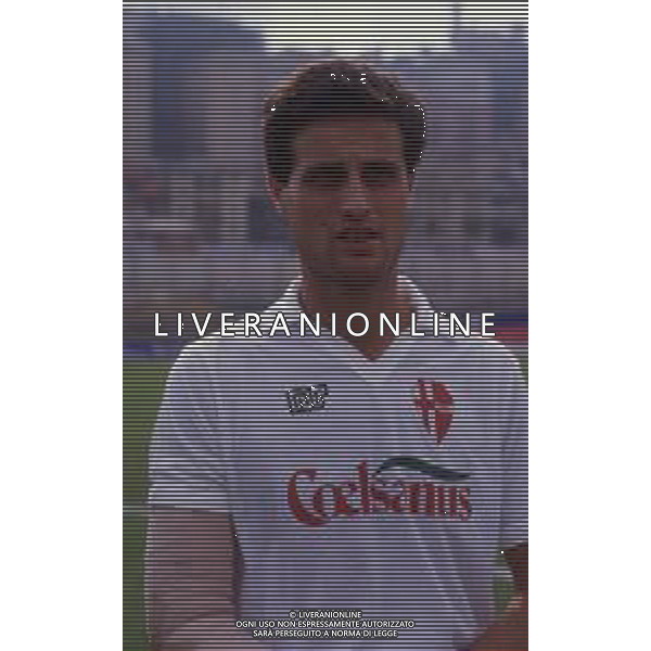RETROSPETTIVA VALIGI CLAUDIO CALCIATORE NELLA FOTO CLAUDIO VALIGI CON LA MAGLIA DEL PADOVA CALCIO AG ALDO LIVERANI SAS