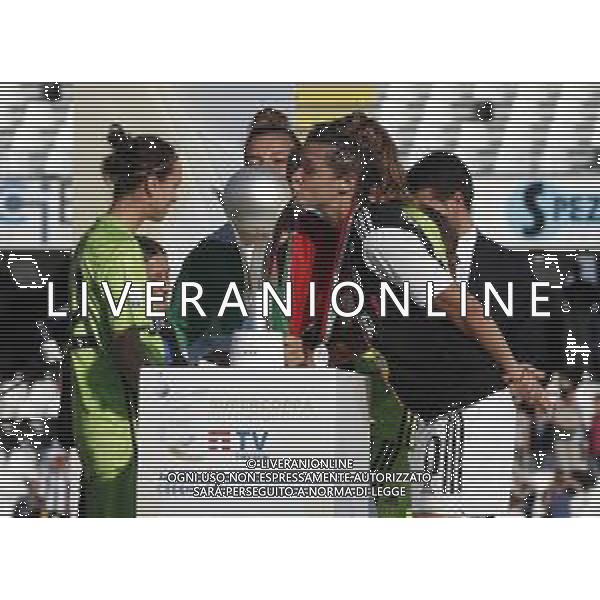 Finale Supercoppa Italiana Femminile - Juventus vs Fiorentina 27/10/2019 nella foto: esultanza finale Cristiana Girelli(Juventus) juventus per la vittoria della supercoppa ©Claudio Zamagni/Agenzia Aldo Liverani during Final Italian Supercup womans match between Juventus and Fiorentina at Orogel Dino Manuzzi Stadium on October 27 2019 photo credit by Claudio Zamagni/Aldo Liverani Photo Agency