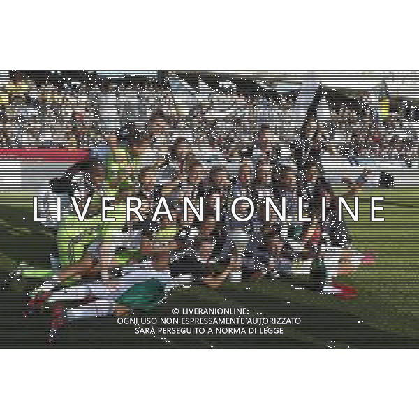Finale Supercoppa Italiana Femminile - Juventus vs Fiorentina 27/10/2019 nella foto: esultanza finale juventus per la vittoria della supercoppa ©Claudio Zamagni/Agenzia Aldo Liverani during Final Italian Supercup womans match between Juventus and Fiorentina at Orogel Dino Manuzzi Stadium on October 27 2019 photo credit by Claudio Zamagni/Aldo Liverani Photo Agency