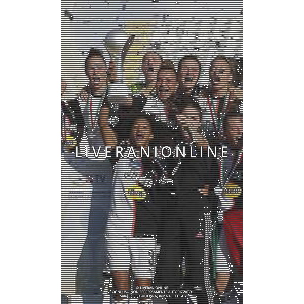 Finale Supercoppa Italiana Femminile - Juventus vs Fiorentina 27/10/2019 nella foto: esultanza finale Sara Gama(Juventus) per la vittoria della supercoppa ©Claudio Zamagni/Agenzia Aldo Liverani during Final Italian Supercup womans match between Juventus and Fiorentina at Orogel Dino Manuzzi Stadium on October 27 2019 photo credit by Claudio Zamagni/Aldo Liverani Photo Agency