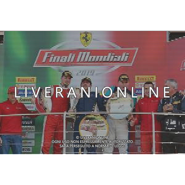 Ferrari Challenge Scarperia e San Piero, Italia 27/10/2019 Finali Mondiali Ferrari - Mugello 2019 Nella foto: Podio Ferrari challenge Trofeo Pirelli FOTO ALESSIO MARINI-AG ALDO LIVERANI SAS