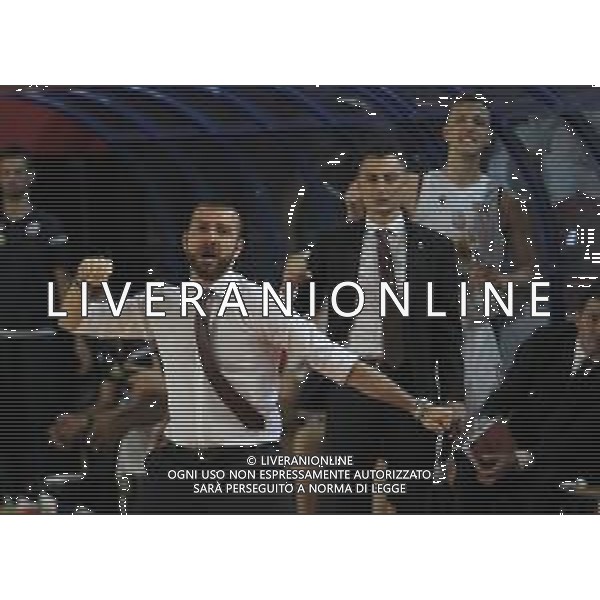 IMOLA 27 10 2019 LE NATURELLE BASKET-PIACENZA ASSIGECO SERIE A2 NELLA FOTO EMANUELE DI PAOLANTONIO ALL LE NATURELLE foto gianni sanna-ag aldo liverani sas