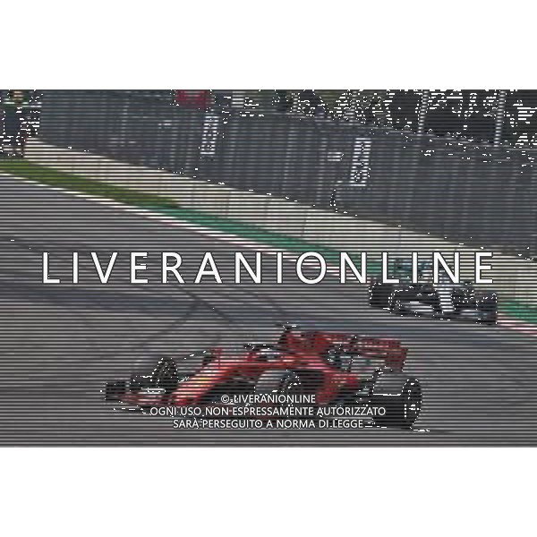 Sebastian Vettel (GER) Ferrari SF90. 27.10.2019. Formula 1 World Championship, Rd 18, Mexican Grand Prix, Mexico City, Mexico, Race Day. AG ALDO LIVERANI SAS-ONLY ITALY