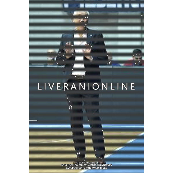 Cesare Pancotto allenatore Cantu’ Acqua S.Bernardo Cantu’ vs Banco di Sardegna Sassari Campionato Serie A - 6° giornata PalaBancoDesio - Desio (MB) 27-10-2019 foto Roberto Garavaglia - ag. Aldo Liverani sas