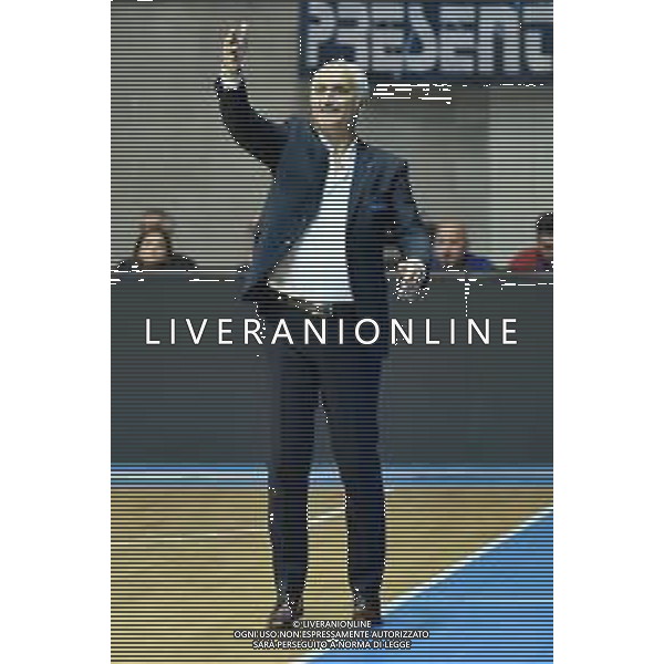 Cesare Pancotto allenatore Cantu’ Acqua S.Bernardo Cantu’ vs Banco di Sardegna Sassari Campionato Serie A - 6° giornata PalaBancoDesio - Desio (MB) 27-10-2019 foto Roberto Garavaglia - ag. Aldo Liverani sas
