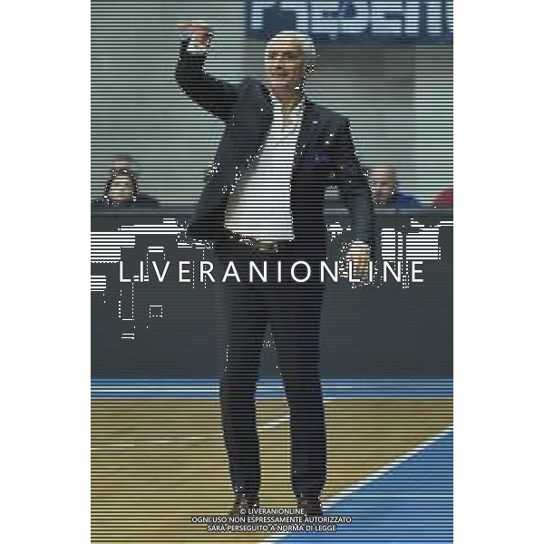 Cesare Pancotto allenatore Cantu’ Acqua S.Bernardo Cantu’ vs Banco di Sardegna Sassari Campionato Serie A - 6° giornata PalaBancoDesio - Desio (MB) 27-10-2019 foto Roberto Garavaglia - ag. Aldo Liverani sas