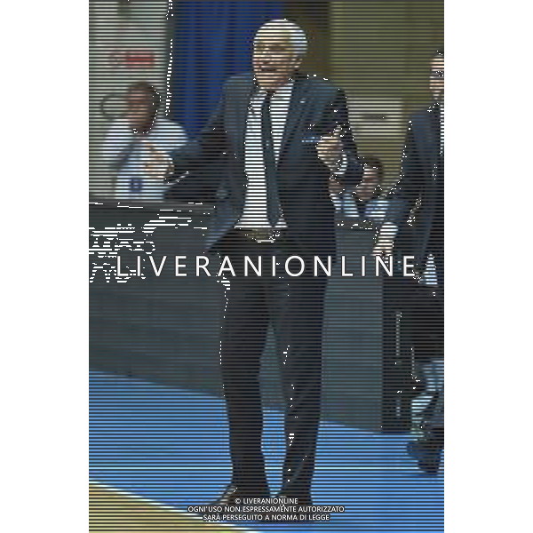 Cesare Pancotto allenatore Cantu’ Acqua S.Bernardo Cantu’ vs Banco di Sardegna Sassari Campionato Serie A - 6° giornata PalaBancoDesio - Desio (MB) 27-10-2019 foto Roberto Garavaglia - ag. Aldo Liverani sas