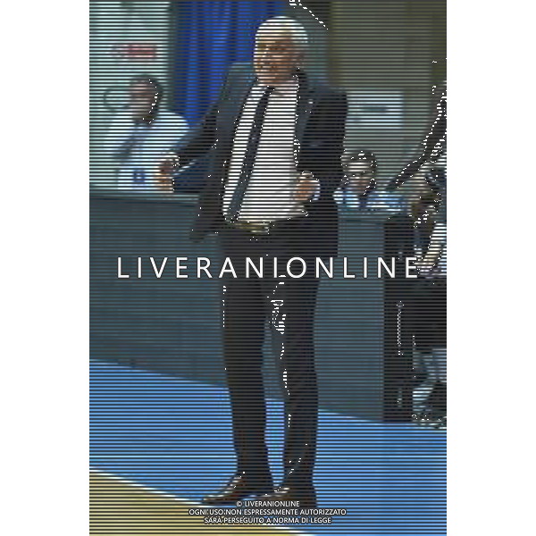 Cesare Pancotto allenatore Cantu’ Acqua S.Bernardo Cantu’ vs Banco di Sardegna Sassari Campionato Serie A - 6° giornata PalaBancoDesio - Desio (MB) 27-10-2019 foto Roberto Garavaglia - ag. Aldo Liverani sas