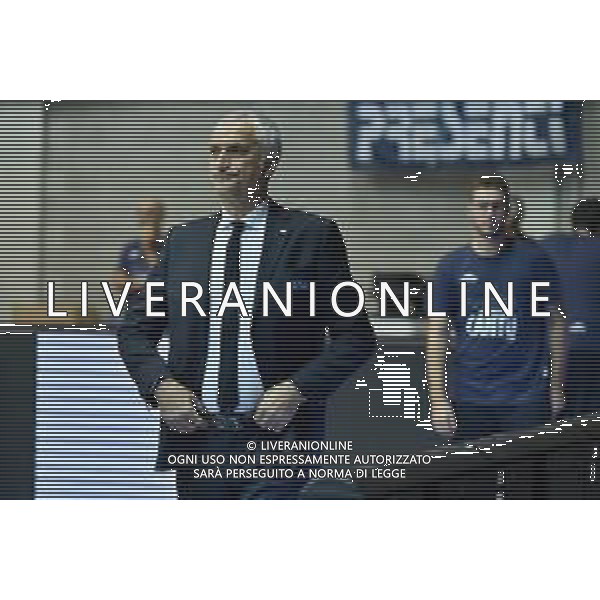 Cesare Pancotto allenatore Cantu’ Acqua S.Bernardo Cantu’ vs Banco di Sardegna Sassari Campionato Serie A - 6° giornata PalaBancoDesio - Desio (MB) 27-10-2019 foto Roberto Garavaglia - ag. Aldo Liverani sas