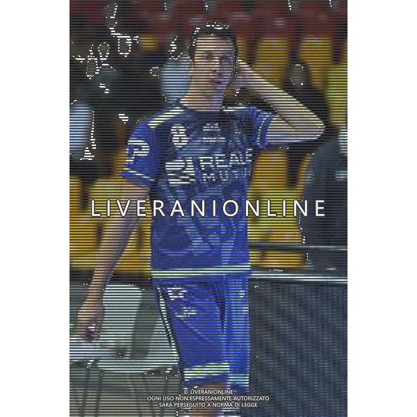 Giacomo Devecchi (Sassari) Acqua S.Bernardo Cantu’ vs Banco di Sardegna Sassari Campionato Serie A - 6° giornata PalaBancoDesio - Desio (MB) 27-10-2019 foto Roberto Garavaglia - ag. Aldo Liverani sas