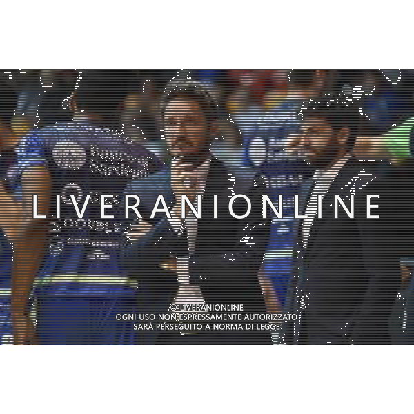 Gianmarco Pozzecco allenatore Sassari Acqua S.Bernardo Cantu’ vs Banco di Sardegna Sassari Campionato Serie A - 6° giornata PalaBancoDesio - Desio (MB) 27-10-2019 foto Roberto Garavaglia - ag. Aldo Liverani sas