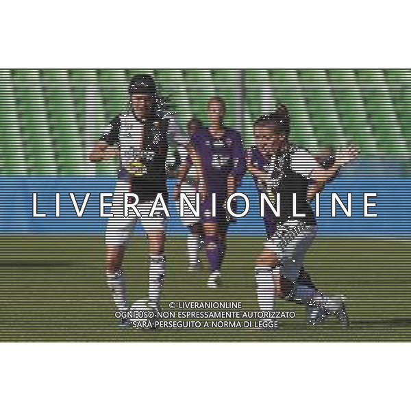 Finale Supercoppa Italiana Femminile - Juventus vs Fiorentina 27/10/2019 nella foto: Sofie Pedersen(Juventus) Lisa Boattin(Juventus) ©Claudio Zamagni/Agenzia Aldo Liverani Sofie Pedersen(Juventus) Lisa Boattin(Juventus) during Final Italian Supercup womans match between Juventus and Fiorentina at Orogel Dino Manuzzi Stadium on October 27 2019 photo credit by Claudio Zamagni/Aldo Liverani Photo Agency