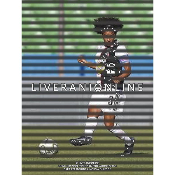 Finale Supercoppa Italiana Femminile - Juventus vs Fiorentina 27/10/2019 nella foto: Sara Gama(Juventus) ©Claudio Zamagni/Agenzia Aldo Liverani Sara Gama(Juventus) during Final Italian Supercup womans match between Juventus and Fiorentina at Orogel Dino Manuzzi Stadium on October 27 2019 photo credit by Claudio Zamagni/Aldo Liverani Photo Agency