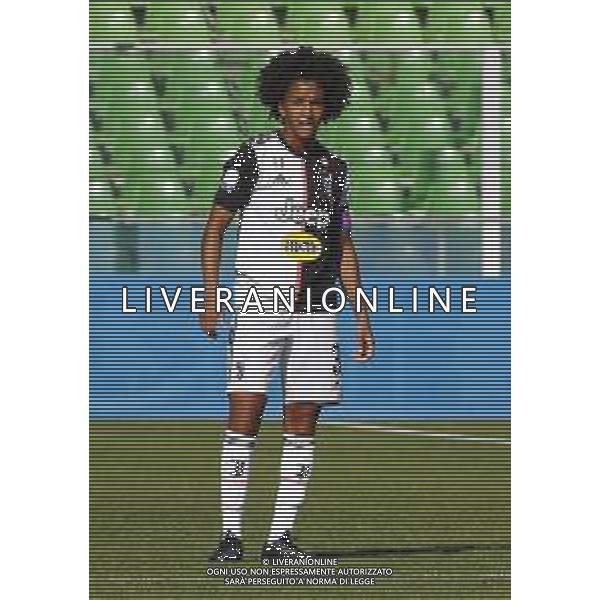 Finale Supercoppa Italiana Femminile - Juventus vs Fiorentina 27/10/2019 nella foto: Sara Gama(Juventus) ©Claudio Zamagni/Agenzia Aldo Liverani Sara Gama(Juventus) during Final Italian Supercup womans match between Juventus and Fiorentina at Orogel Dino Manuzzi Stadium on October 27 2019 photo credit by Claudio Zamagni/Aldo Liverani Photo Agency