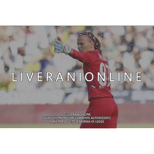Finale Supercoppa Italiana Femminile - Juventus vs Fiorentina 27/10/2019 nella foto: Stephanie Ohrstrom(Fiorentina) ©Claudio Zamagni/Agenzia Aldo Liverani Stephanie Ohrstrom(Fiorentina) during Final Italian Supercup womans match between Juventus and Fiorentina at Orogel Dino Manuzzi Stadium on October 27 2019 photo credit by Claudio Zamagni/Aldo Liverani Photo Agency
