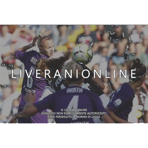 Finale Supercoppa Italiana Femminile - Juventus vs Fiorentina 27/10/2019 nella foto: Sofie Pedersen(Juventus) Stephanie Breitner(Fiorentina) ©Claudio Zamagni/Agenzia Aldo Liverani Sofie Pedersen(Juventus) Stephanie Breitner(Fiorentina) during Final Italian Supercup womans match between Juventus and Fiorentina at Orogel Dino Manuzzi Stadium on October 27 2019 photo credit by Claudio Zamagni/Aldo Liverani Photo Agency