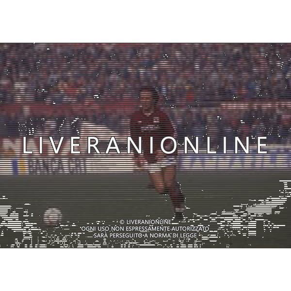 RETROSPETTIVA TULLIO GRITTI CALCIATORE NELLA FOTO TULLIO GRITTI CON LA MAGLIA DEL TORINO CALCIO AG ALDO LIVERANI SAS