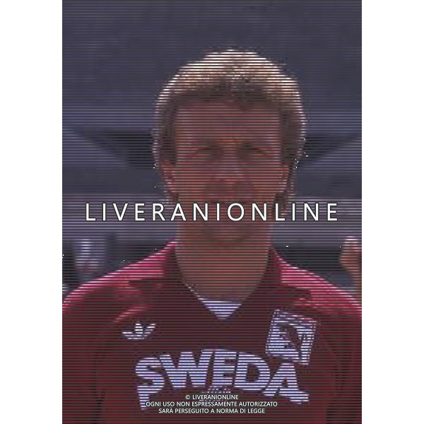 RETROSPETTIVA TULLIO GRITTI CALCIATORE NELLA FOTO TULLIO GRITTI CON LA MAGLIA DEL TORINO CALCIO AG ALDO LIVERANI SAS