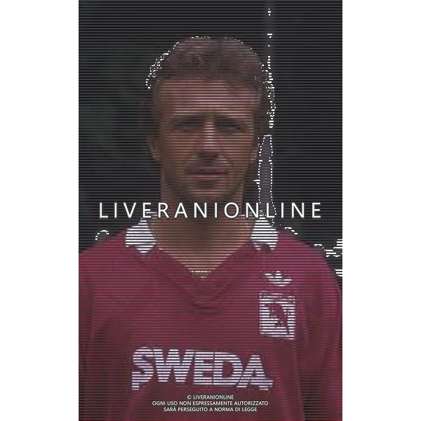 RETROSPETTIVA TULLIO GRITTI CALCIATORE NELLA FOTO TULLIO GRITTI CON LA MAGLIA DEL TORINO CALCIO AG ALDO LIVERANI SAS