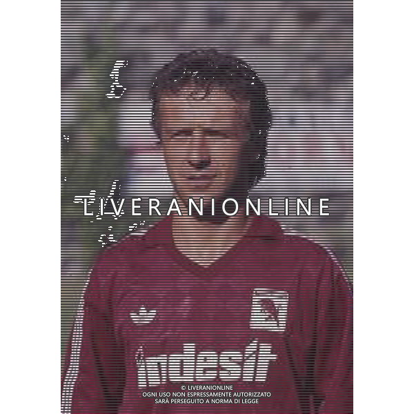 RETROSPETTIVA TULLIO GRITTI CALCIATORE NELLA FOTO TULLIO GRITTI CON LA MAGLIA DEL TORINO CALCIO AG ALDO LIVERANI SAS
