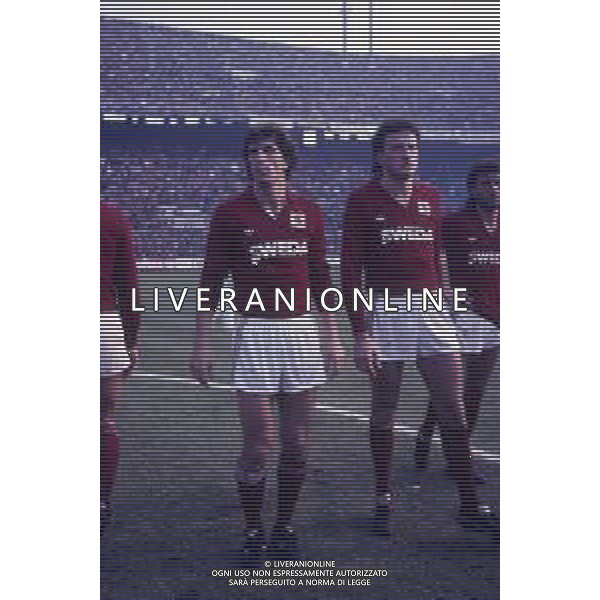 RETROSPETTIVA GIOVANNI FRANCINI CALCIATORE NELLA FOTO GIOVANNI FRANCINI CON LA MAGLIA DEL TORINO CALCIO AG ALDO LIVERANI SAS