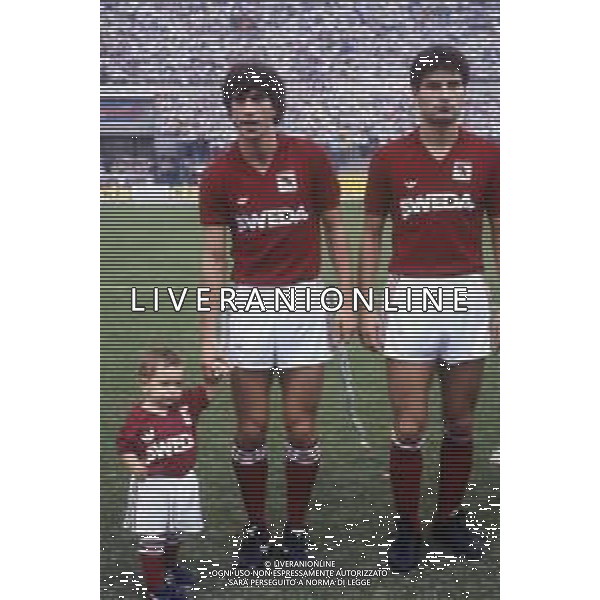 RETROSPETTIVA GIOVANNI FRANCINI CALCIATORE NELLA FOTO GIOVANNI FRANCINI CON LA MAGLIA DEL TORINO CALCIO AG ALDO LIVERANI SAS