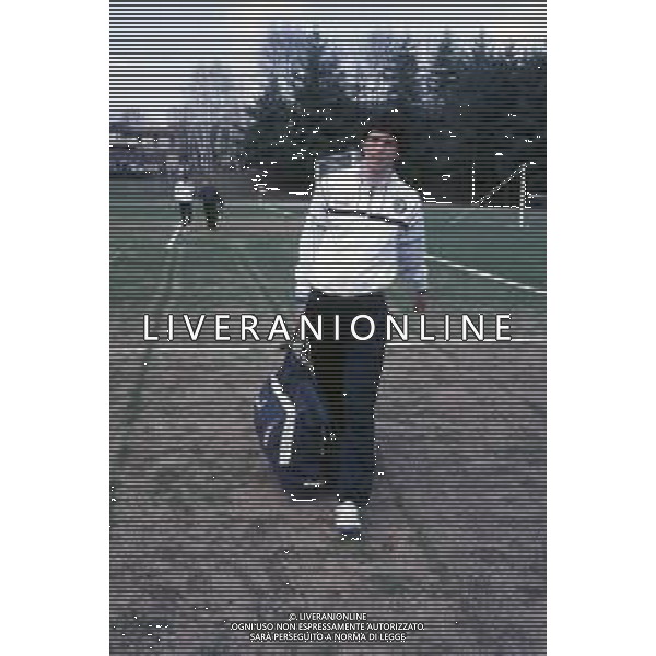 RETROSPETTIVA GIOVANNI FRANCINI CALCIATORE NELLA FOTO GIOVANNI FRANCINI CON LA MAGLIA DELLA NAZIONALE ITALIANA AG ALDO LIVERANI SAS