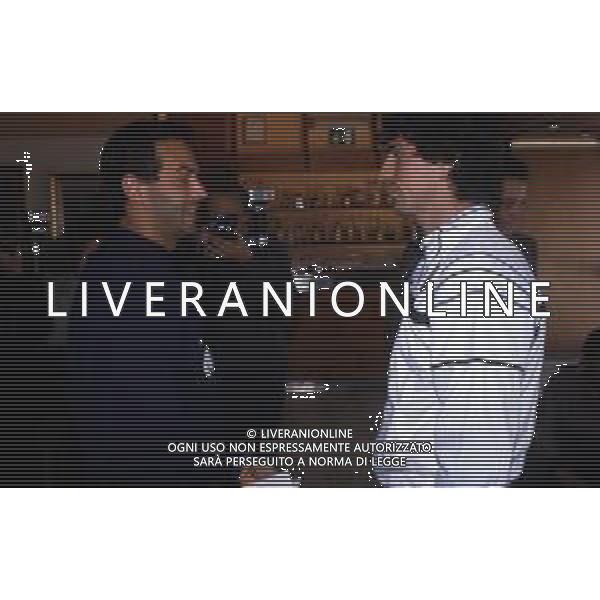 RETROSPETTIVA GIOVANNI FRANCINI CALCIATORE NELLA FOTO GIOVANNI FRANCINI CON ANTONIO CABRINI IN NAZIONALE AG ALDO LIVERANI SAS