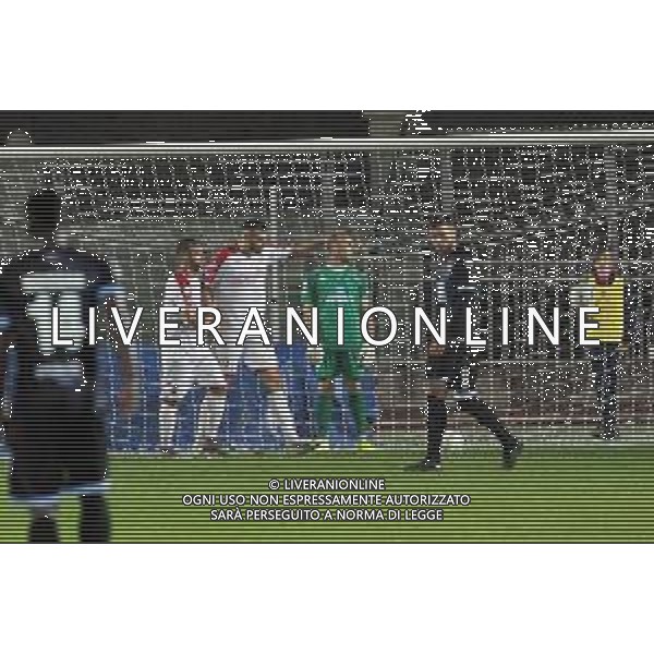 IMOLA 28 10 2019 IMOLESE CALCIO-CARPI SERIE C NELLA FOTO ESULTANZA DOPO GOL DI VANO E DISPERAZIONE DI ROSSI FOTO GIANNI SANNA-AG ALDO LIVERANI SAS