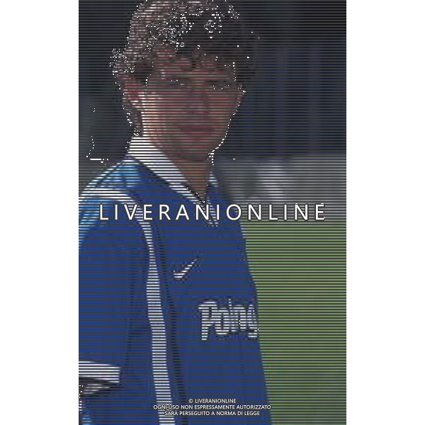 RETROSPETTIVA FRANCESCO BALDINI CALCIATORE NELLA FOTO FRANCESCO BALDINI CON LA MAGLIA DEL NAPOLI CALCIO AG ALDO LIVERANI SAS