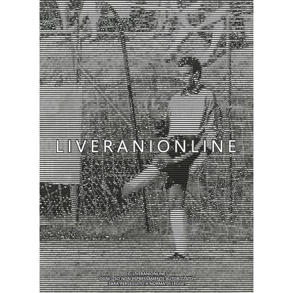 RETROSPETTIVA ATTILIO GREGORI CALCIATORE NELLA FOTO ATTILIO GREGORI AG ALDO LIVERANI SAS
