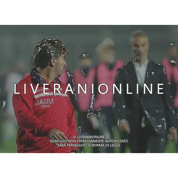 IMOLA 28 10 2019 IMOLESE CALCIO-CARPI 2-1 SERIE C NELLA FOTO RIOLFO GIANCARLO ALLENATORE DEL CARPI GUARDA GIANLUCA ATZORI ALLENATORE DELL\'IMOLESE CALCIO FOTO GIANNI SANNA-AG ALDO LIVERANI SAS